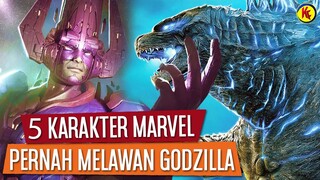 5 KARAKTER MARVEL YANG PERNAH MELAWAN GODZILLA