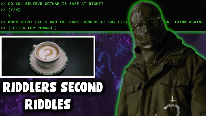 We Solve Riddlers Second Batch Of Riddles From The Batman 2022 Movie