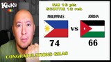 REACTION TO PHILIPPINES GILAS vs JORDAN GAME Nov 11 2022