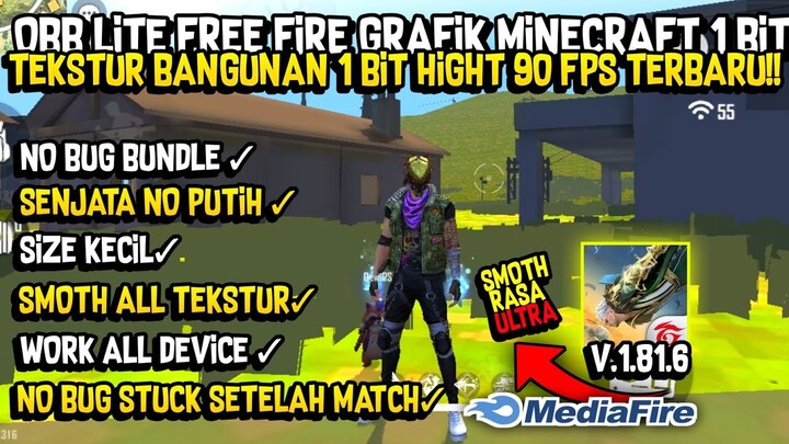 OBB FF LITE GRAFIK MINECRAFT || FIX LAG FF || TERBARU BULAN INI  2022