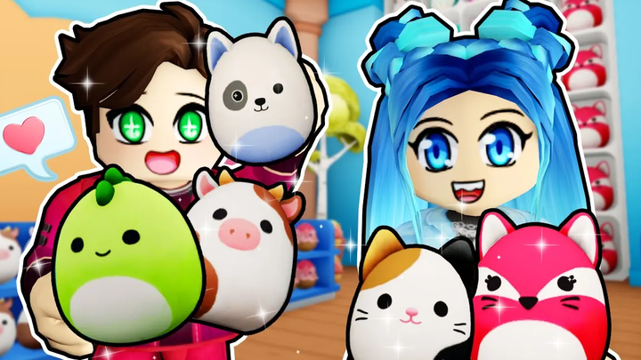 เพื่อนที่น่ารักของฉันใน Squishmallows บน Roblox!