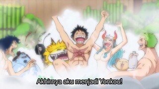 ONE PIECE EPISODE 1077 SUBTITLE INDONESIA TERBARU - YONKOU BARU! LUFFY! (Alur Cerita)