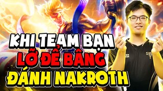 Khi Team Bạn Lỡ Để Lai Bâng Cầm Nakroth Và Cái Kết Ăn Hành Ngập Mồm