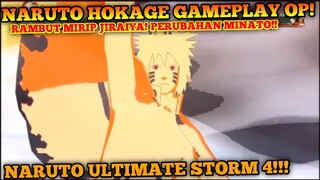 NARUTO HOKAGE FULL POWER OP GAMEPLAY!! | Naruto Ultimate Storm 4