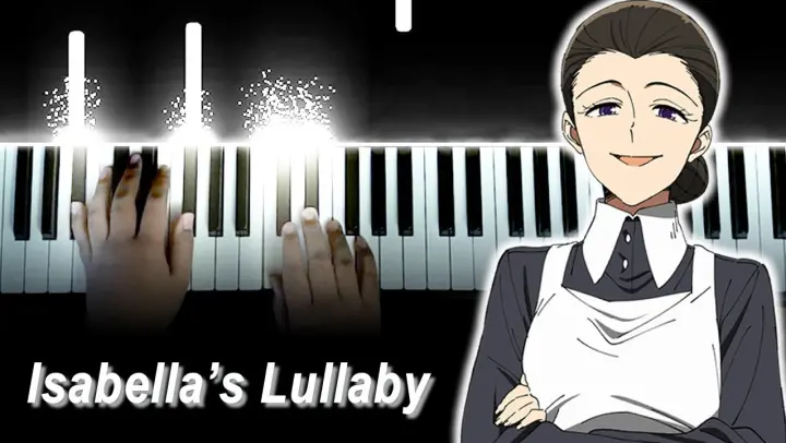 Yakusoku no Neverland Episode 12 Finale OST - Main Theme / "Isabella's Lullaby" (Piano)