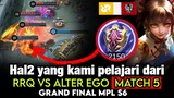 BEDAH GAMEPLAY - RRQ vs ALTER EGO MATCH 5 Grand Final MPL S6 Mobile Legends