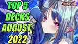Top 5 Yu-Gi-Oh! Decks For August 2022