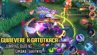 KETIKA  GUINEVERE  X  GATOTKACA  JUMPING BARENG❗️Apa Yang Akan Terjadi ❓️