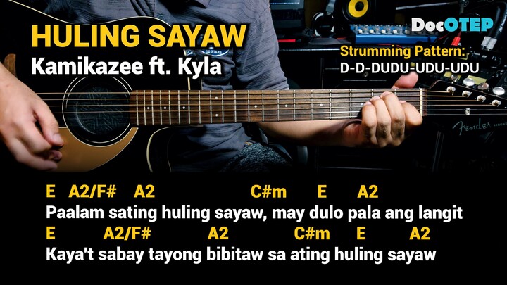 Huling Sayaw - Kamikazee (2012) Easy Guitar Chords Tutorial with Lyrics Part 1 SHORTS REELS
