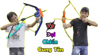 Đại Chiến Cung Tên Cổng Trường 55K vs 0K Bằng Tre Của Anh Em Nhà Công Nguyên