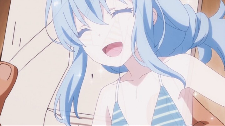 "I have been looking for a blue-haired loli all my life, but I didn't expect it to be me"