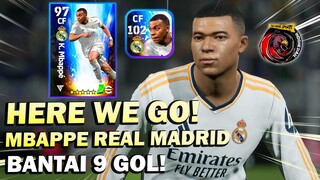 HERE WE GO! MBAPPE REAL MADRID BANTAI LAWAN SAMPAI 9 GOL! LOS GALACTICOS JILID 3 BIKIN LAWAN STRESS!