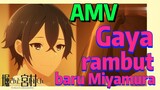 [Hori san to Miyamura kun] AMV |  Gaya rambut baru Miyamura