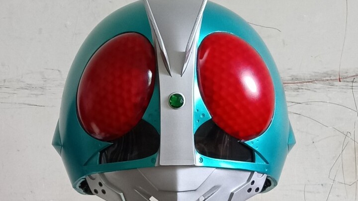 Helm pembuka dan penutup otomatis Kamen Rider No. 2+1 baru ditampilkan!