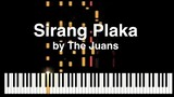 Sirang Plaka by The Juans Synthesia Piano Tutorial with music sheet