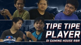 TIPE TIPE PLAYER DI GAMING HOUSE RBR