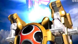 【4K】Ninpu Sentai—The Thunder God makes his debut! The three gods of Galaxy Beyond merge!