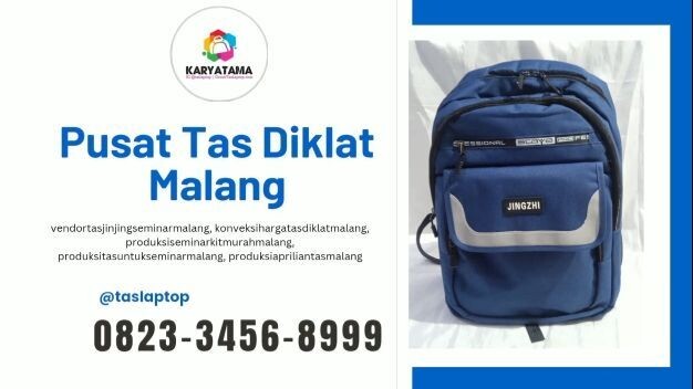 PROMO, HUB 0823-3456-8999 | Vendor  Tas Pelatihan Malang