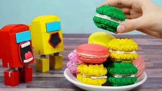 เกมโบว์ลิ่งในสหรัฐฯ ทำมาการองเพื่อผู้ชนะ \ Stop Motion Cooking & LEGO ASMR