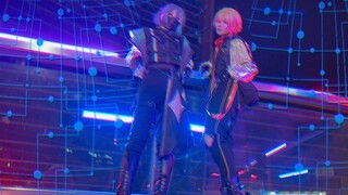 ดับเบิ้ลฟลิปครั้งแรกในจีน! ตำแหน่งกล้องหลักของ Cyberpunk Dead Boy [ワンダーランズ×しョウTAイム× Kagamine Rin]