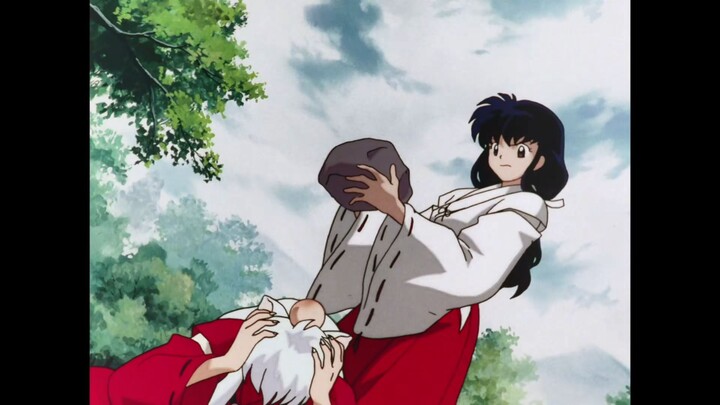 [Inuyasha Highlight] Inuyasha Peeping at Kagome