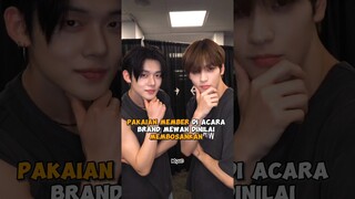 Pakaian member di acara brand mewah dinilai membosankan #txt #shorts #kpop #viral