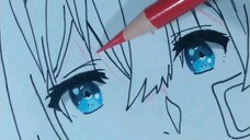 coloring anime skin tone