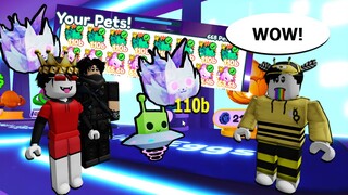 GETTING *NEW MYTHICAL PETS* ft. Beebuyog, Potpottt  (Pet Simulator X) || ROBLOX