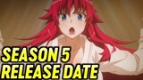 Highschool DxD Season 5 Release Date Latest Update