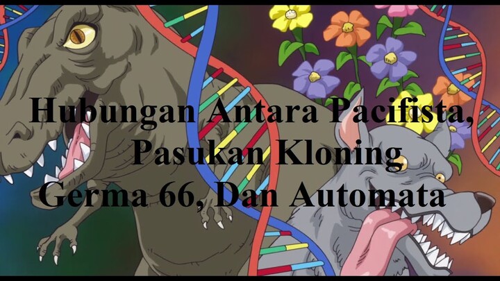 Hubungan Antara Pacifista, Pasukan Kloning Germa 66, Dan Automata