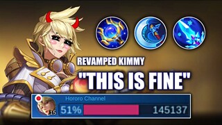 REVAMPED KIMMY WTF IS THAT DAMAGE!? | MOBILE LEGENDS