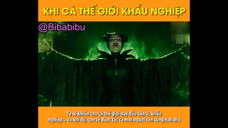 KHI CẢ THẾ GIỚI ĐỀU THÍCH -KHẨU NGHIỆP #funny