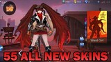 55 UPCOMING NEW SKINS in Mobile Legends!