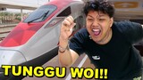 Gw NYOBAIN KERETA TERCEPAT DI INDONESIA, TAPI KETINGGALAN KERETA! ... (OTW BANDUNG)