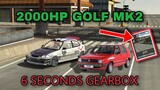 🚀2000hp  golf mk2🔥 new best gearbox 100% working  in new update car parking multiplayer