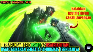 PERTARUNGAN EPIC USATO VS KSATRIA HITAM ❗❗USATO MODE OP GUNAKAN JURUS TERKUATNYA - alur cerita anime