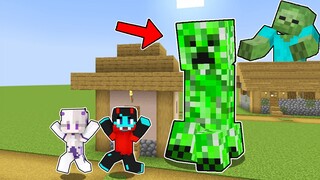 Minecraft, But All Mobs Are GIANT!