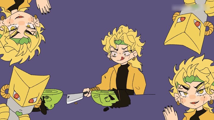 【Dio】Strong wind blows away the head