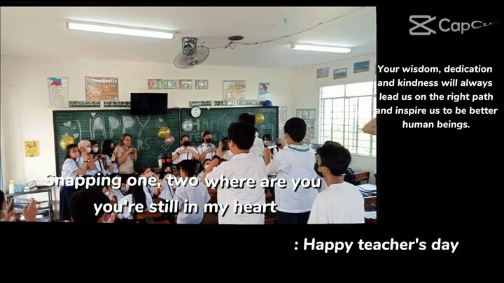 happy teachers day sa lahat Ng teacher at sa napaka Ganda Kong teacher💅
