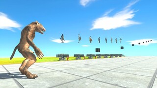 Jumping and Height Test - Animal Revolt Battle Simulator