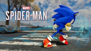Sonic the Hedgehog in Spider-Man PC Mod