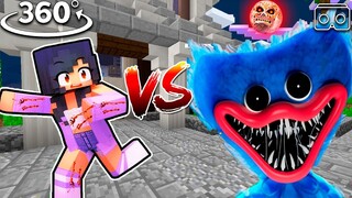 APHMAU vs HUGGY WUGGY Impostor in Minecraft 360°