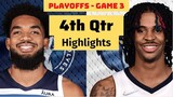 Memphis Grizzlies vs. Minnesota Timberwolves Full Highlights 4th QTR | April 21 | 2022 NBA Season