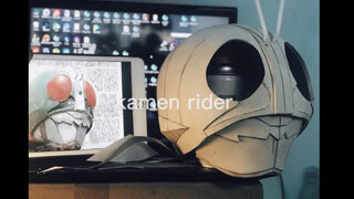 Làm bao da Kamen Rider Làm mũ bảo hiểm bao da Kamen Rider số 1