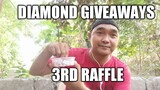 3RD DIAMOND GIVEAWAYS + SHOUT OUT