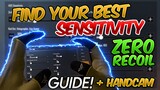 Find Your Best Sensitivity - Guide/Tutorial (PUBG MOBILE) with Handcam