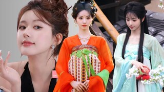 Zhao Lusi is so beautiful livestream event, Tian Xiwei explodes beauty in the drama Moonlit Reunion