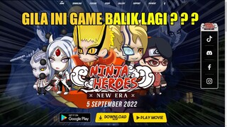 Ninja Heroes New Era Game Jaman Pas Masih Bocil Kembali Lagi ! ! !