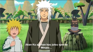 Jutsu yang di ajarkan Jiraiya kepada Minato - Inilah 7 jutsu  warisan jiraiya kepada minato hokage 4