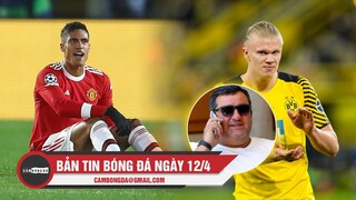 Bản tin Bóng Đá ngày 12/4 | Bị lừa 34 triệu bảng, MU "điên đầu"; ManCity chi 300 triệu € mua Haaland